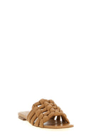 Sandales Cuir Marron