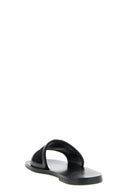 Sandales Cuir Noir