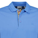 Polo “Eddie” manches longues – bleu