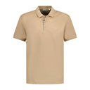 Polo “Eddie” marron