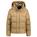 Doudoune Camel "Halsby" en duvet