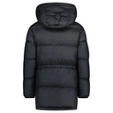 Doudoune mi-longue "Haworth" en duvet Noire