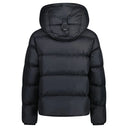 Doudoune noire "Halsby" en duvet