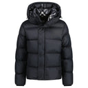 Doudoune noire "Halsby" en duvet