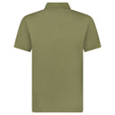 Polo Hartford à motif carreaux olive