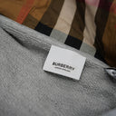 Sweat à capuche zippé gris à motif Hove avec logo brodé