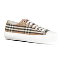 Baskets basses “Jack Low” à carreaux brun bouleau