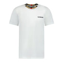 T-shirt “Jayson” à motif carreaux – blanc