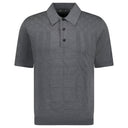 Polo tricoté “Kieran” – gris