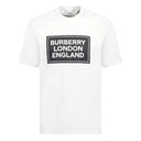 T-shirt “London England” à imprimé logo – blanc