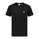 T-shirt Parker noir à manches courtes