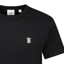 T-shirt Parker noir à manches courtes