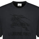 T-shirt Raynerton en jersey de coton noir