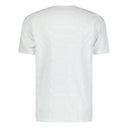T-shirt “Willesden” en coton éponge tricoté à carreaux – blanc