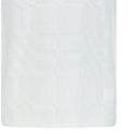 T-shirt “Willesden” en coton éponge tricoté à carreaux – blanc