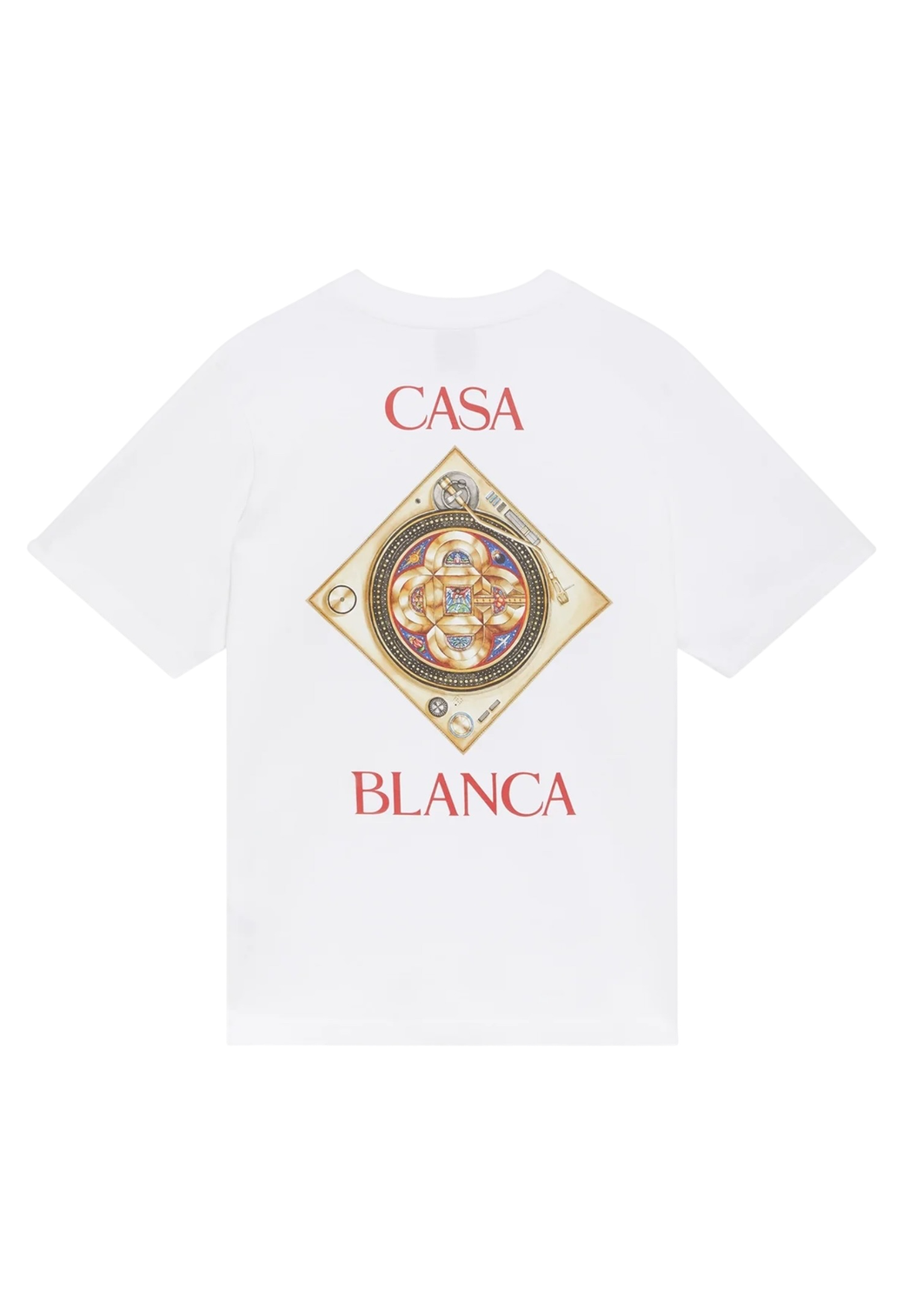 T-shirt Casablanca Plafond Orne de Musique White