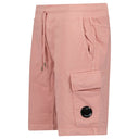 Bermuda en coton rose