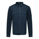 Surchemise Boutonnée à Lentille Navy