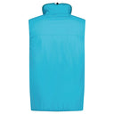 Gilet matelassé G.D.P. bleu aqua
