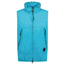Gilet matelassé G.D.P. bleu aqua