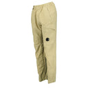 Pantalon cargo en sergé stretch beige