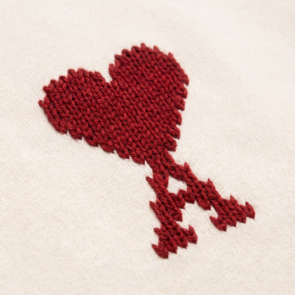 Sweatshirt Soleil Ami De Coeur en Coton – détail du logo