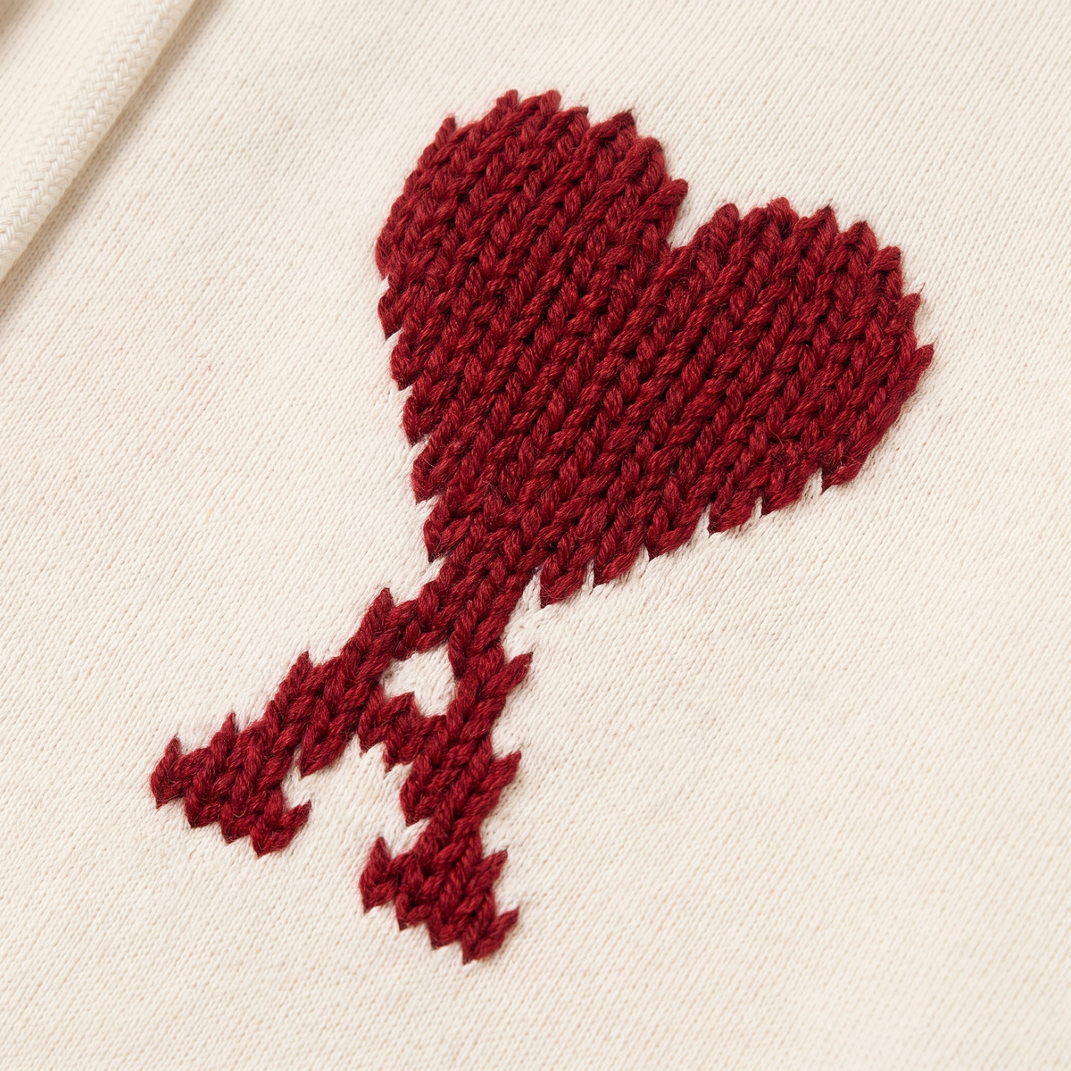 Hoodie Soleil Ami De Coeur en Coton – détail du logo
