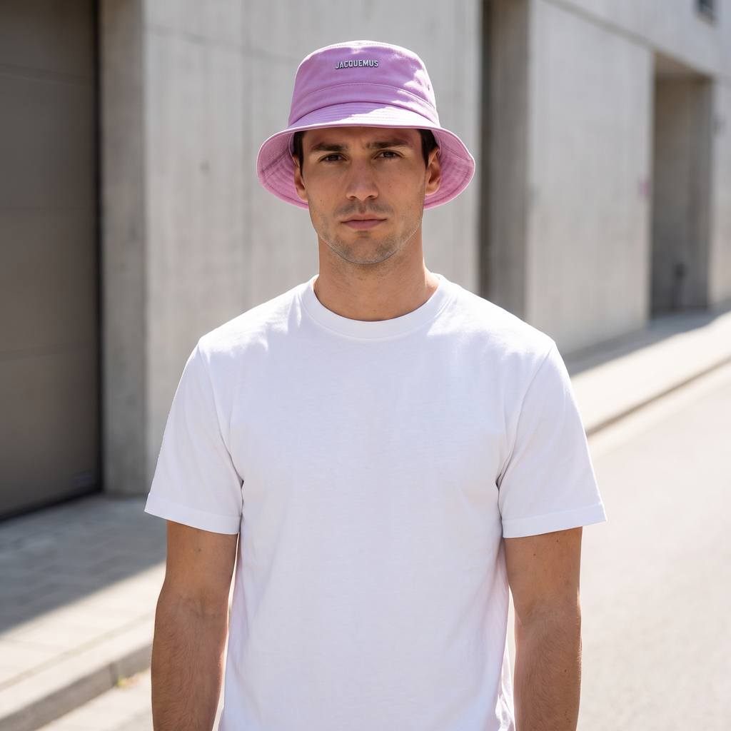 Le Bob Gadjo Jacquemus Lilac – porté – ambiance
