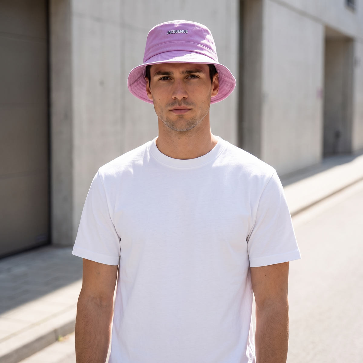Le Bob Gadjo Jacquemus Lilac – porté – ambiance