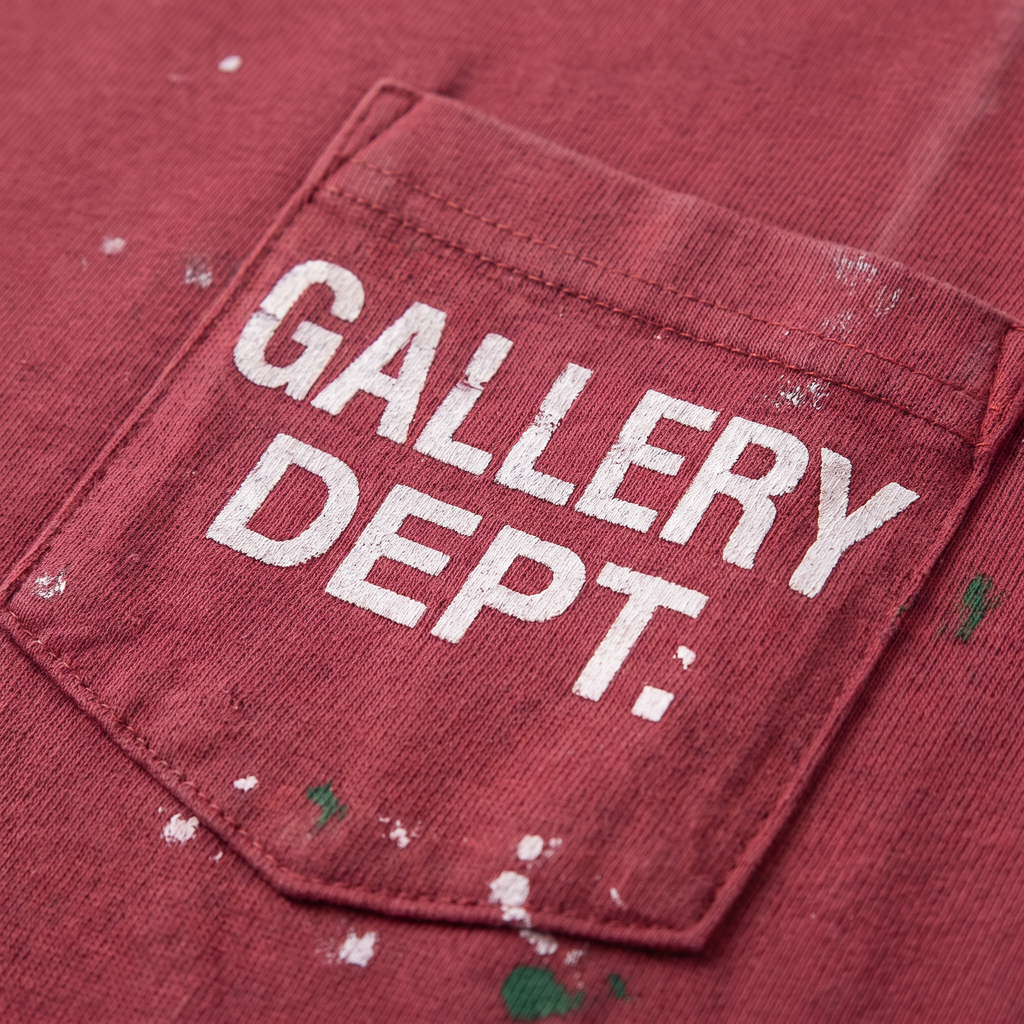 T-shirt Gallery Dept. Vintage Logo Painted Brick – détail du logo