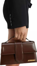 Jacquemus Le Grand Bambino Brown Leather Handbag