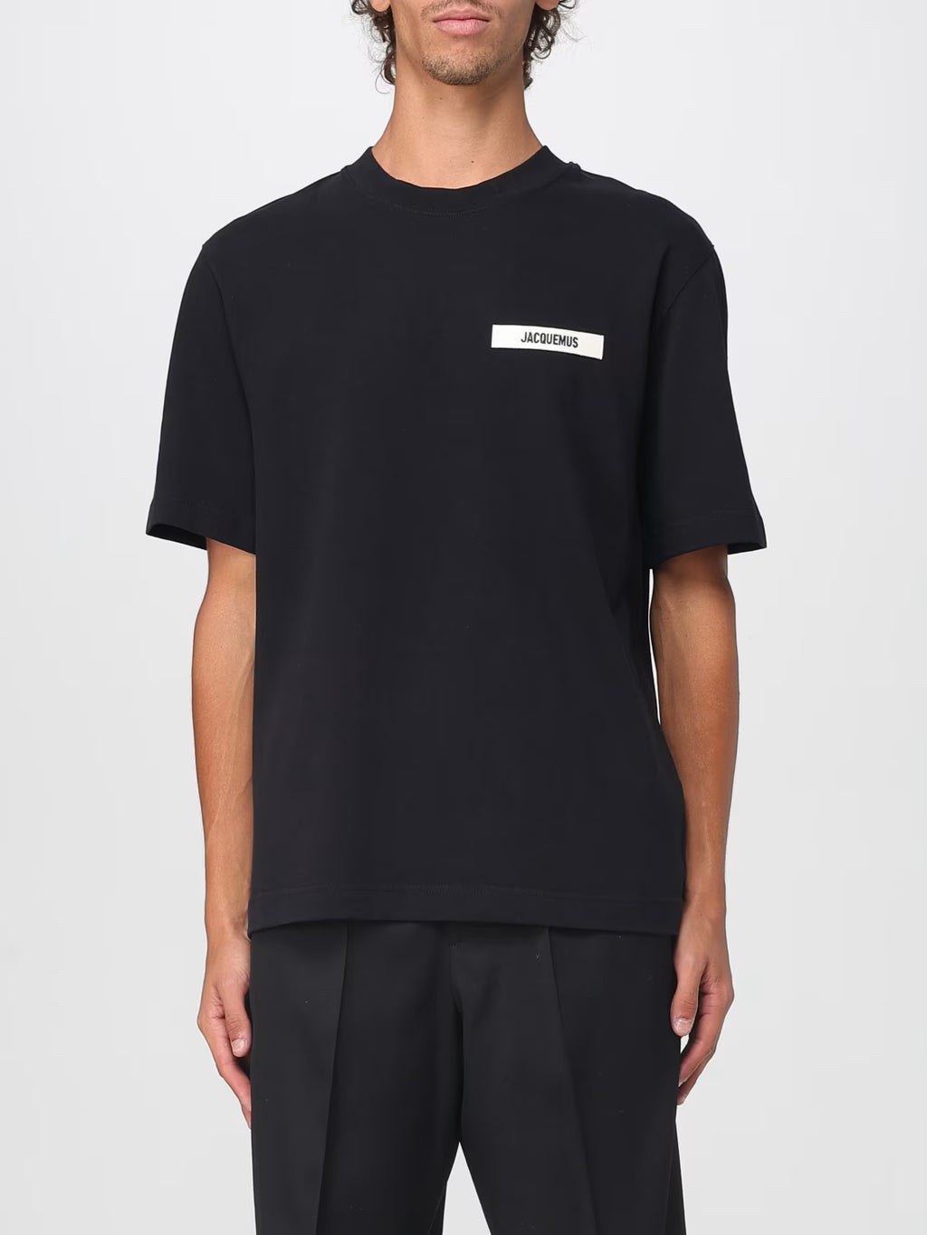 Le t-shirt Gros Grain Jacquemus Black — vue 2