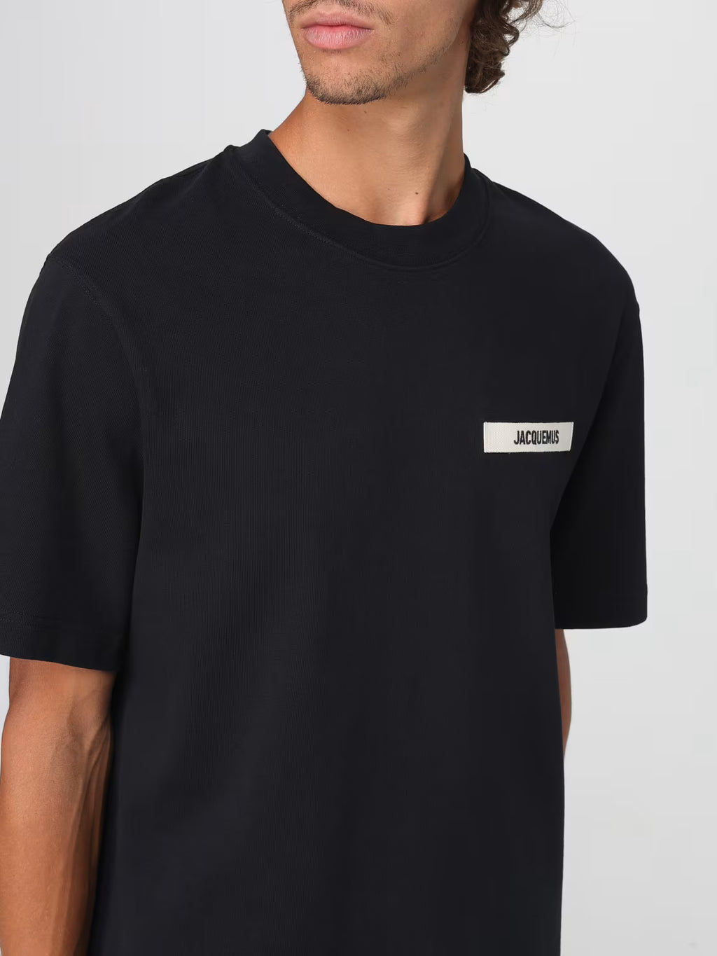 Le t-shirt Gros Grain Jacquemus Black — vue 6