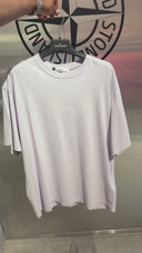 T-shirt logo ton sur ton blanc