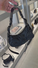 Sac porté épaule Le Cagole Shoulder Bag XS Biker
