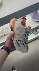 Balenciaga Track 3 Sneakers White Orange