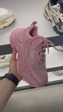 Balenciaga Triple S Rhinestone Sneakers Pink
