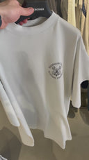 Balenciaga Paris 10 Avenue George V Oversized T-Shirt White