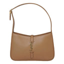 Le 5 À 7 – Sac Hobo en Cuir Lisse Marron