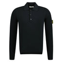 Polo en laine noir