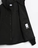 Black CP Company Shell-R Goggle Men's Hooded Jacket